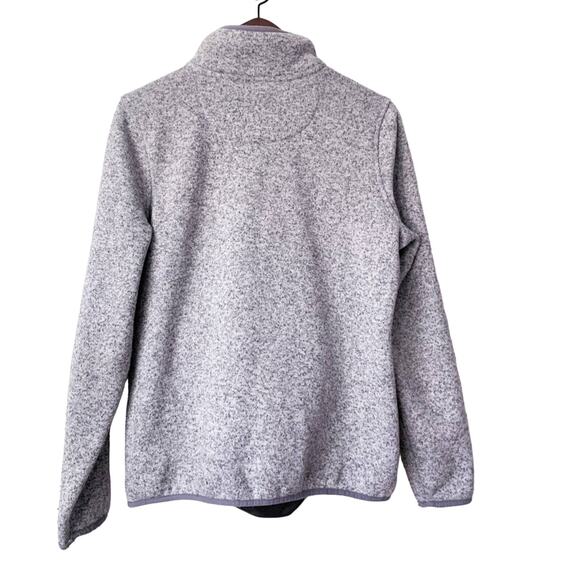 L.L.Bean Vermont Quarter Button Up Fleece Jacket Sweatshirt - Picture 4 of 8